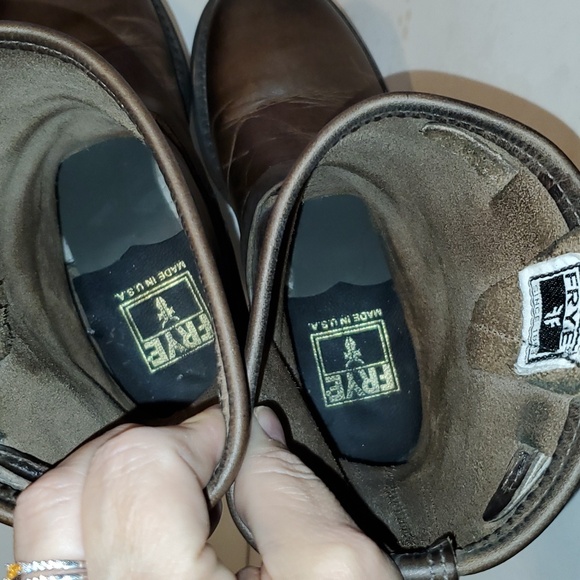 Frye 12R Engineer Boots Size 7.5M - Picture 9 of 16
